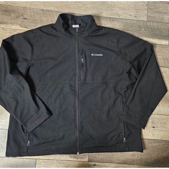 Columbia Softshell Men's Ascender™ Softshell Jacket Size 4XT - Picture 3 of 8